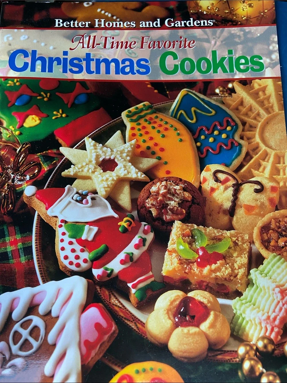 Better Homes and Gardens all time favorites Christmas cookie book cookies
